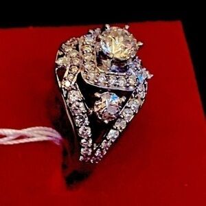 Final price exclusive Dimond Ring Paris wedding engagement anniversary proposal